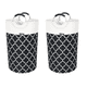 thumbnail image 1 of 2 cesta De Ropa Plegable Para Ropa Sucia Gran Capacidad 82l Belug, Color Negro, 1 of 5