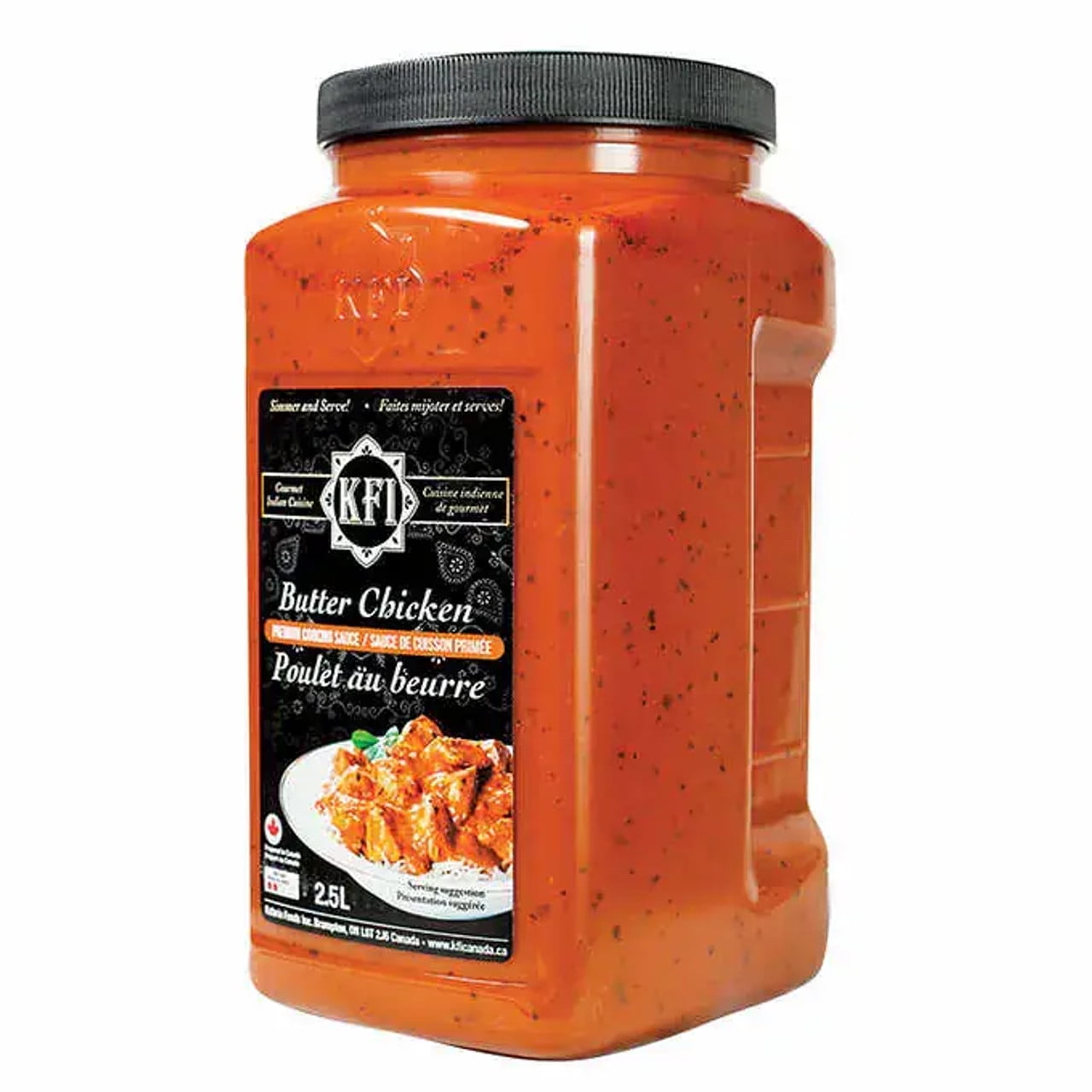 KFI Butter Chicken Premium Cooking Sauce, 2.5 L