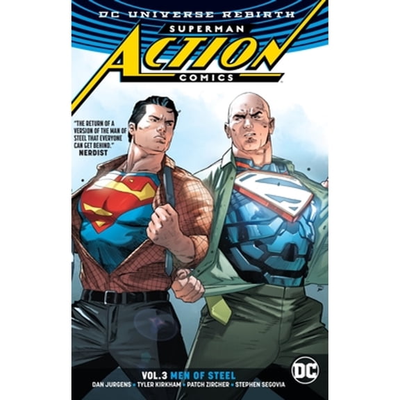 Pre-Owned Superman: Action Comics Vol. 3: Men of Steel (Rebirth) (Paperback) 1401273572 9781401273576