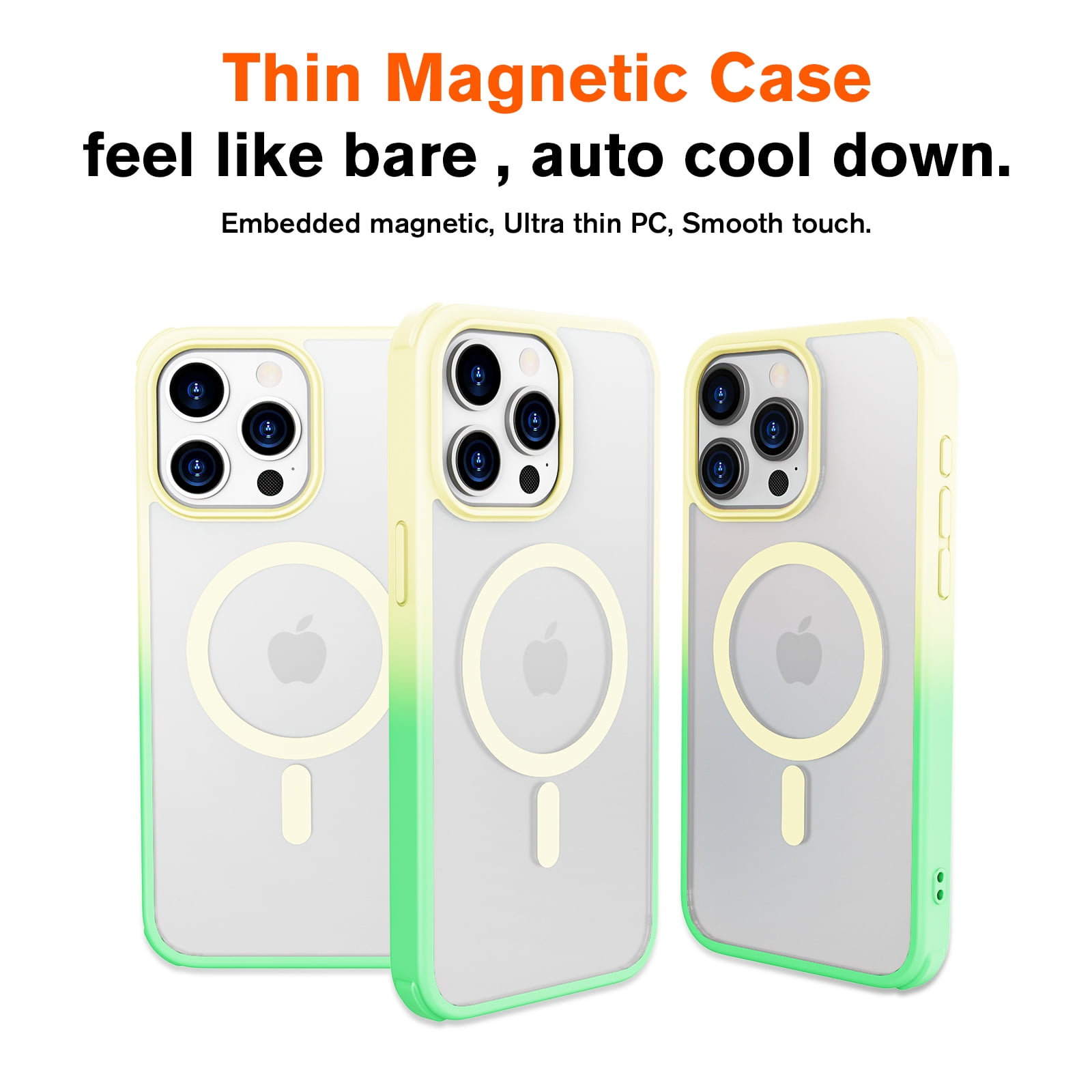 Dteck Magnetic for iPhone 15 Pro Max Compatible with MagSafe