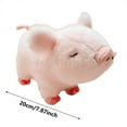 thumbnail image 3 of Realistic Wild Boar Plush Toy, Lifelike Stuffed Animal Doll with Detailed Features, 3 of 8