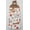 BROWN, variant on SPRING DOGS WITH FLOWER CROWNS - DOUBLE THICK CROCHET TOP KITCHEN TOWEL
