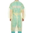 thumbnail image 2 of Cardinal Health Disposable Polypropylene Protective Procedure Gown Yellow One Size Fits Most 10 per Pack, 2 of 5