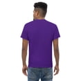 thumbnail image 3 of CROWN DOUBLE TAN Men's classic tee (Purple, 2XL), 3 of 6