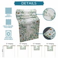 thumbnail image 6 of Green Eucalyptus Leaves Table Runner 70 Inches Long Farmhouse Dress Scarves, Summer Botanical Daisy Floral Dining Tablerunner for Coffee Table/Kitchen Island/Party Décor, 13" x 70", 6 of 8