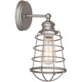 thumbnail image 1 of Ajax 1-Light Bathroom Wall Sconce, Galvanized Finish, 1 of 1