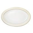 thumbnail image 3 of Stylish and Elegant 57 Pieces Bone China Dinnerware Set Service for Hosting Parties and Events for 8 People - 57 Piece, Beige Border with 24K Gold Trim, 3 of 4