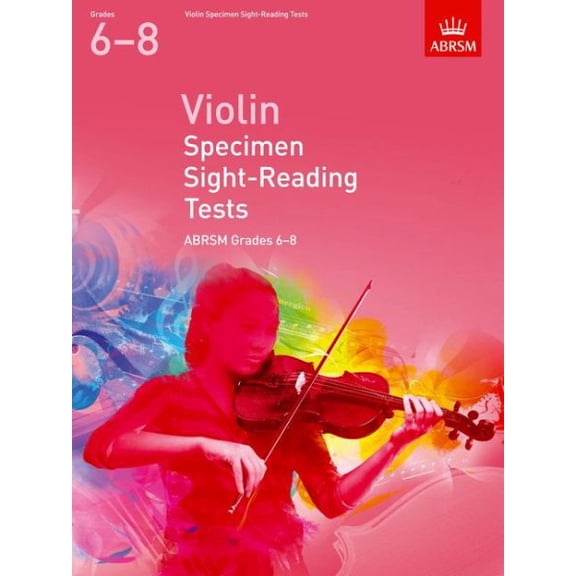 Pre-Owned Violin Specimen Sight-Reading Tests, ABRSM Grades 6-8