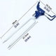thumbnail image 5 of Paquete de 2 soportes para caña de pescar para pesca en banco, soporte para caña de pescar en el suelo, ajustable a 360 grados, equipo de pesca de gato plegable, 5 of 6