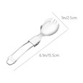 thumbnail image 2 of Guozer Foldable Spoon Portable Travel Utensils Camping Utensil for for Outdoor, Camping, Hiking, 2 of 8