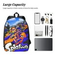 thumbnail image 4 of Splatoon Backpack, Large Capacity 17 Inch Laptop Backpack, Durable Casual Daypack, Water Resistant, 17.3x12.2x5.5 Inch, 4 of 8