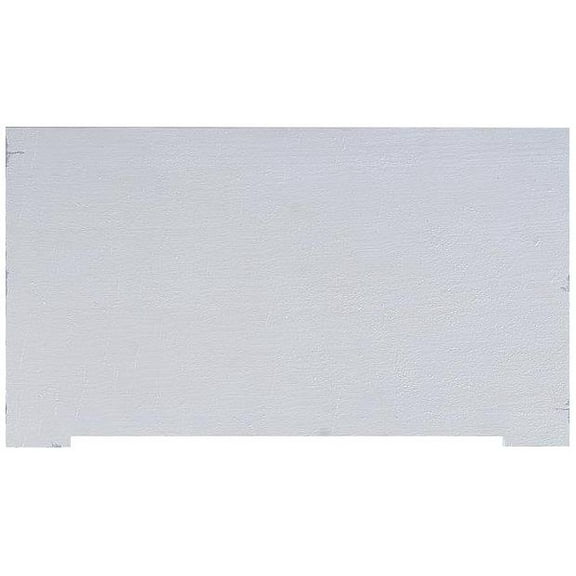 Antique White Nightstand with Gold Accents