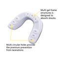 thumbnail image 4 of Protector bucal Adultos Protector bucal juvenil Protector bucal deportivo para deportes de combate de contacto, 4 of 8