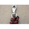 thumbnail image 4 of Horse Roping Lead Rope Riding Poly Red Black 1/4"X8 Ft Snaps, 4 of 5