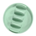 thumbnail image 1 of Soporte para tacos de silicona con forma de ola, herramienta de cocina para fiestas, para tacos duros y blandos. Verde, 1 of 9
