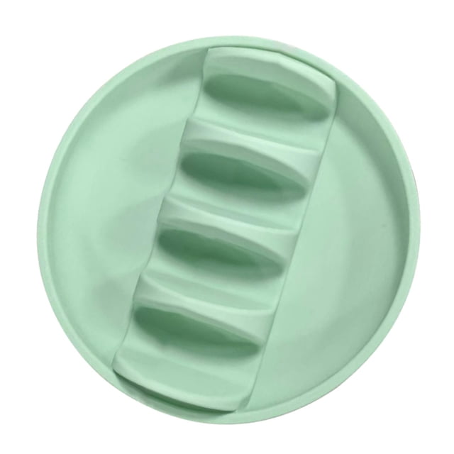 Soporte para tacos de silicona con forma de ola, herramienta de cocina para fiestas, para tacos duros y blandos. Verde