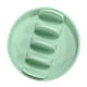 thumbnail image 1 of Soporte de silicona para tacos Wave, utensilio de cocina antideslizante para tacos duros, bandeja para servir Verde, 1 of 9