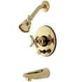 thumbnail image 1 of Robinet de Baignoire-Douche Millennium, Laiton Poli, 1 of 1