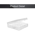 thumbnail image 4 of HUGFEGWE 2 x 18650 Battery Storage Case Holder Organizer Box Transparent 2Pcs U2536-18134, 4 of 7