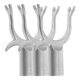 thumbnail image 1 of 3pcs Clothes Rail Fork Drying Rack Clothes Decorating Tools Heavy Metal Fork Head for Clothes Rod, 1 of 3