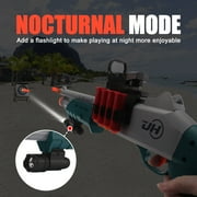 30-Inch Foam Blaster with Flashlight – Shell Ejecting, Manual Loading Spring Soft Dart Blaster for Outdoor Fun 14+ Years Old