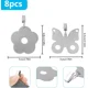 thumbnail image 2 of Pesas para Mantel ZHAOCHENG 8 Piezas Clips Decorativos Acero Inoxidable, 2 of 5