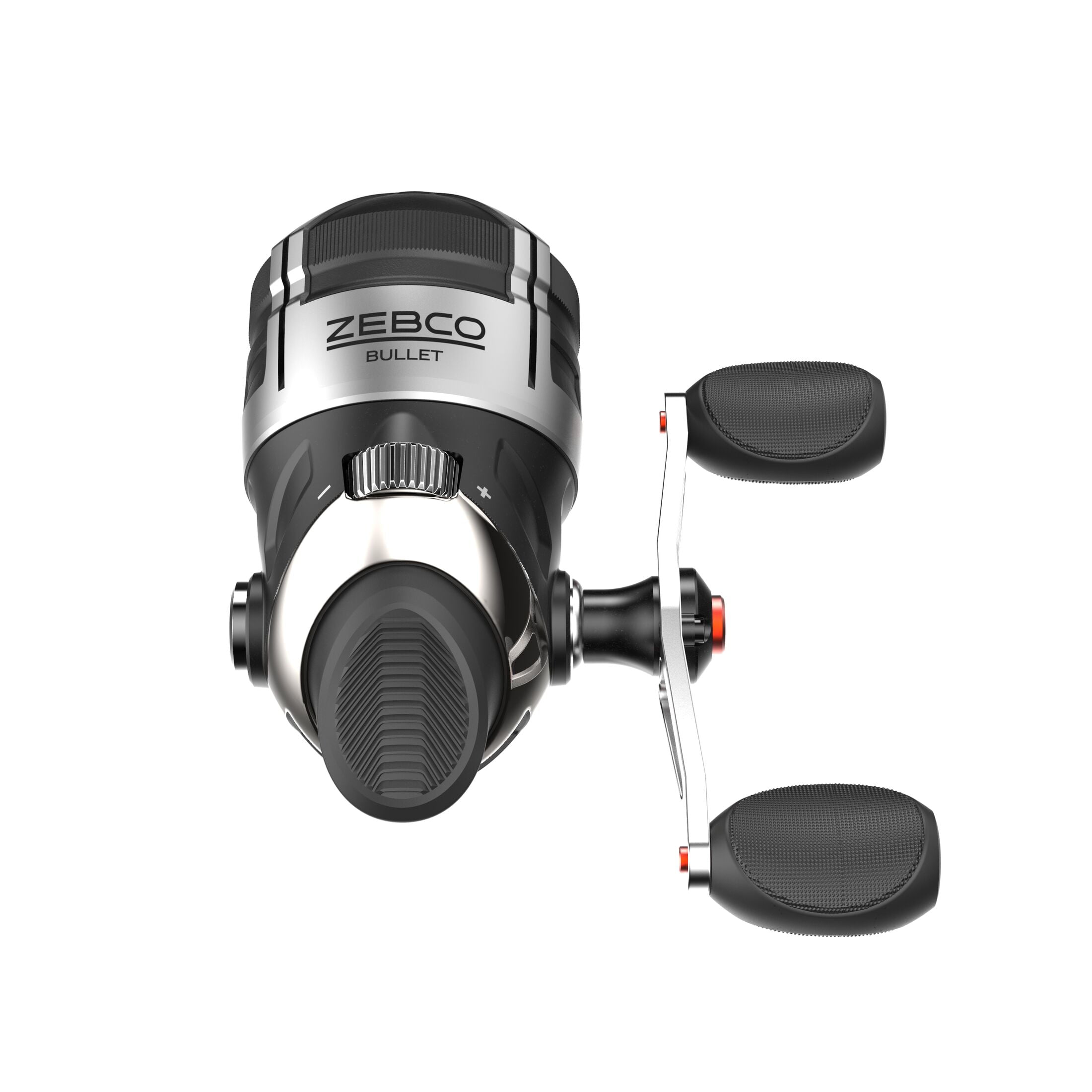 Zebco Bullet Spincast Fishing Reel, Size 20 Reel, Black