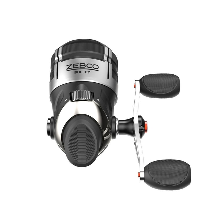 Zebco Bullet Spincast Fishing Reel, Size 20 Reel, Fast 28.9 Inches