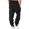 thumbnail image 2 of xiaxaixu Men Athletic Pants, Elastic Waist Drawstring Trousers Fall Casual Pants with Pockets, 2 of 5