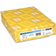 Neenah 80lb Classic Crest Cardstock 8.5"X11" 250/Pkg-Solar White, MSRP $.16 Per Sheet