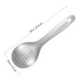 thumbnail image 2 of OUNONA Rallador De Ajo Y Jengibre En Acero Inoxidable Con Forma Ergonómica De Para Cocina, 2 of 7