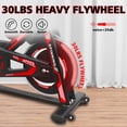 thumbnail image 5 of Exercise Bike for Home Workout with 30 LBS Flywheel, 330 LB Capacity, Adjustable Seat and Handlebars, LCD Monitor, iPad Mount, Silent Belt Drive, Cardio Training Equipment for Indoor Cycling, 5 of 7