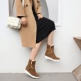 thumbnail image 4 of Botas de nieve Otoño e invierno Punta redonda Moda Botas cortas peludas cálidas Botas de gran tamaño Botas de mujer Wmkox8yii ghj1688, 4 of 7