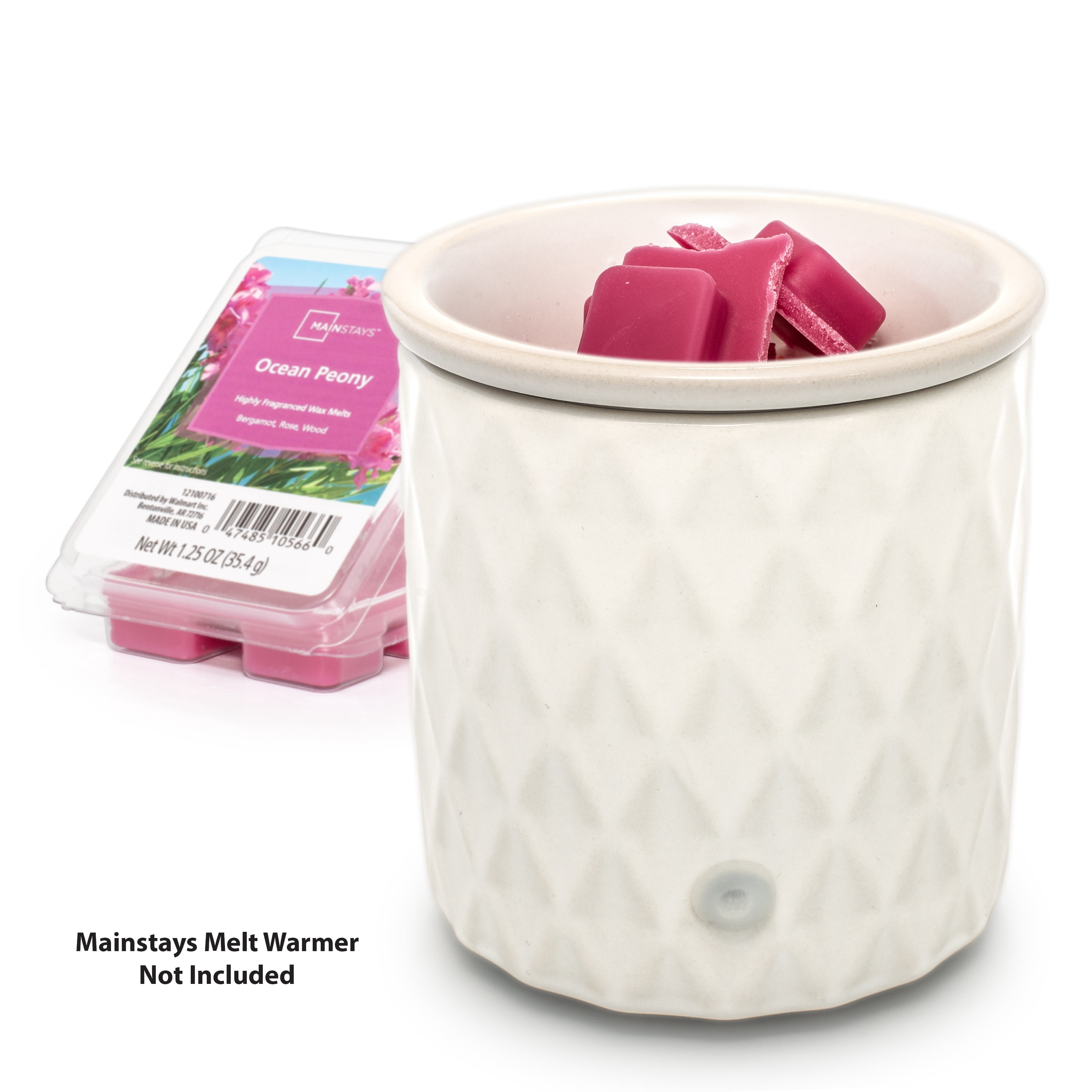 (6 pack) Mainstays Ocean Peony Scented Wax Melt, 1.25 oz