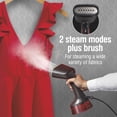 thumbnail image 5 of CHI LAVA Ceramic Plate Garment Steamer for Clothes with Fabric Brush, 2 Steam Modes, 1600 Watts, Red, 5 of 11