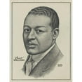thumbnail image 3 of Richard Brent 12x14 Black Modern Framed Museum Art Print Titled - Bert Williams (1935 - 1943), 3 of 5