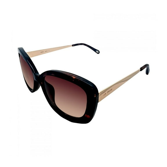 Lentes de Sol FOSSIL Mujer X82557 Outlook Marco de Plástico Color Dorado con Filtro 100% UV