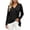 Black(Ladies Tops), variant on V-Neck Wrap Long Sleeve Tops for Women Solid Side Tie Waist Blouses Elegant Pullover Casual Fall Winter Shirts