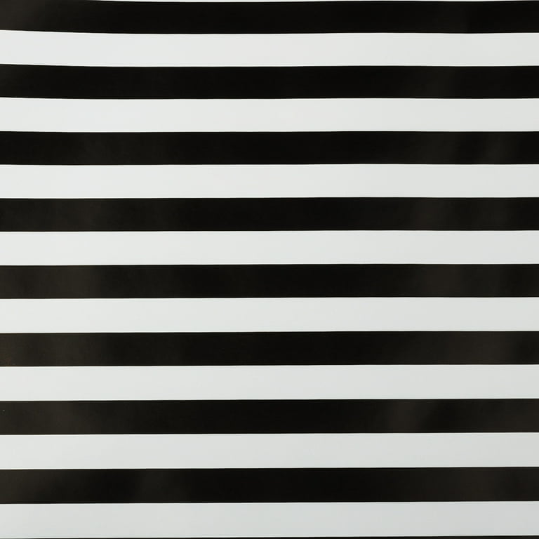 Black white on sale striped wrapping paper