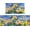 Narcissus Butterfly, variant on Summer Farmhouse Kitchen Rugs and Mats Set of 2,Narcissus Butterfly Floral Flower Kitchen Mat,Non Slip Washable Kitchen Floor Sink Mats Decorations for Home Kitchen 18"x48" 18"x30"