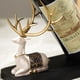 thumbnail image 3 of Estante para vino tinto Inteprter Linglan Deer Decoración elegante Regalos de inauguración de la casa Resina Azul, 3 of 6