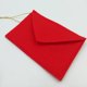 thumbnail image 5 of 6 sobres de cartas de Navidad para Papá Noel, adornos colgantes de árbol de Navidad, bolsa de tarjetas de felicitación roja impresa (4,7 "3,14") JAMW Sencillez, 5 of 5