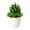 Green, variant on Mini Potted Pineapple Succulent Lifelike Greenery Desk Housewarming Table Decor