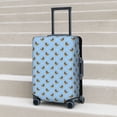 thumbnail image 6 of Hirioo Cute Puppy for Elasticity Suitcase Cover (No luggage Included) Durable Luggage Protector Fits 18-32 Inch Luggage-Medium, 6 of 7
