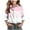 Pink, variant on JTSRKL Cute Boys Girls Leisure T-Shirts Kids Rolled up Long Sleeve Button Down Striped Color Block Graphic Tees Shirt Tops with Pockets Pink 15-16 Years