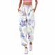 thumbnail image 1 of Gibobby Pantalones para mujer deportivos Pantalones de chándal con estampado inferior para mujer Bolsillos Cintura alta Deportivo Gimnasio Ajuste(Blanco,CH), 1 of 4