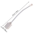 GOOHOCHY RJ11 Female to RJ45 Male Adapter Pair, Phone Line Conversion ...