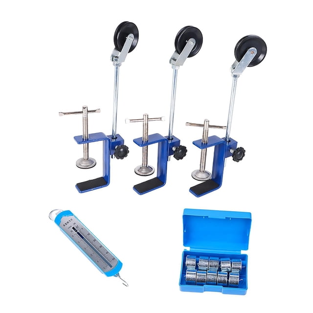 Siruishop Experiments Set Support Rod Fixed Pulley Demonstration Easy Use Stable Practical Type B Blue