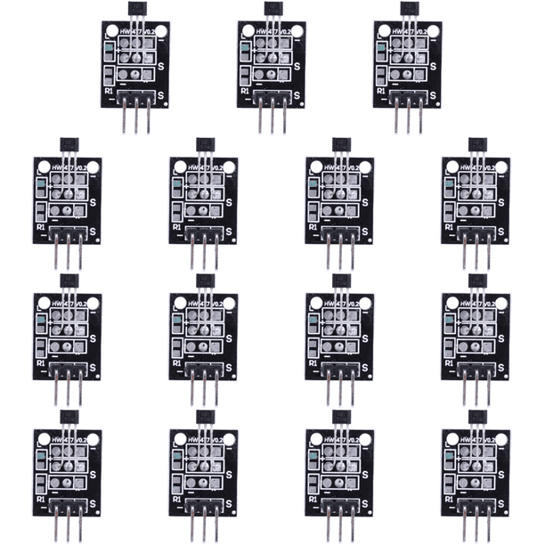 20 Sensori A3144 Effetto Hall - Rilevatori Magnetici 3 Pin Per Arduino E Progetti Elettronici - Foto 7