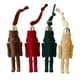 thumbnail image 2 of 4 figuras de soldado Cascanueces flocado, títeres de juguete, decoración del hogar, regalo navideño, decoraciones colgantes para puerta de otoño,, 2 of 10